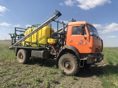 Шасси КАМАЗ под опрыскиватель большого объёма