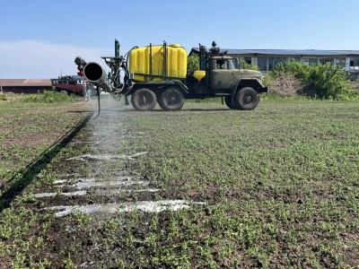 Шасси УРАЛ для опрыскивателя повышенной проходимости